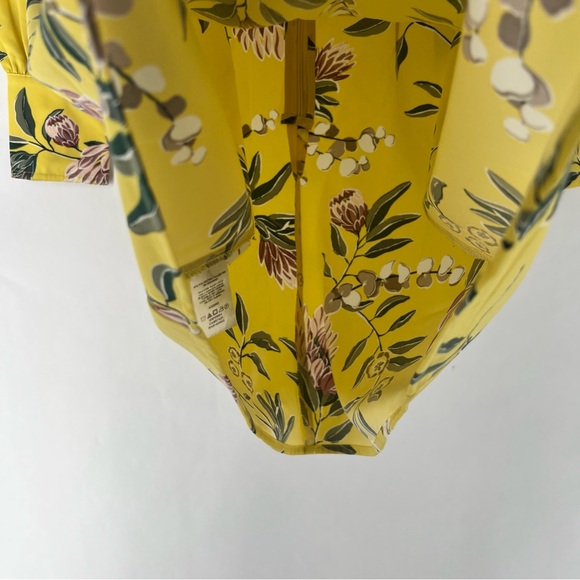 Ann Taylor LOFT Floral Print Boatneck Long Sleeve Shift Dress Size 4‎ - Picture 7 of 12